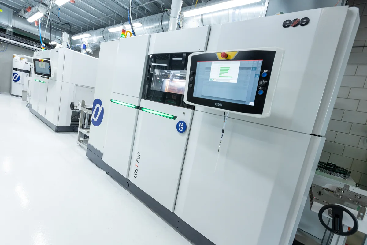 EOS P500 productie bij Parts on Demand