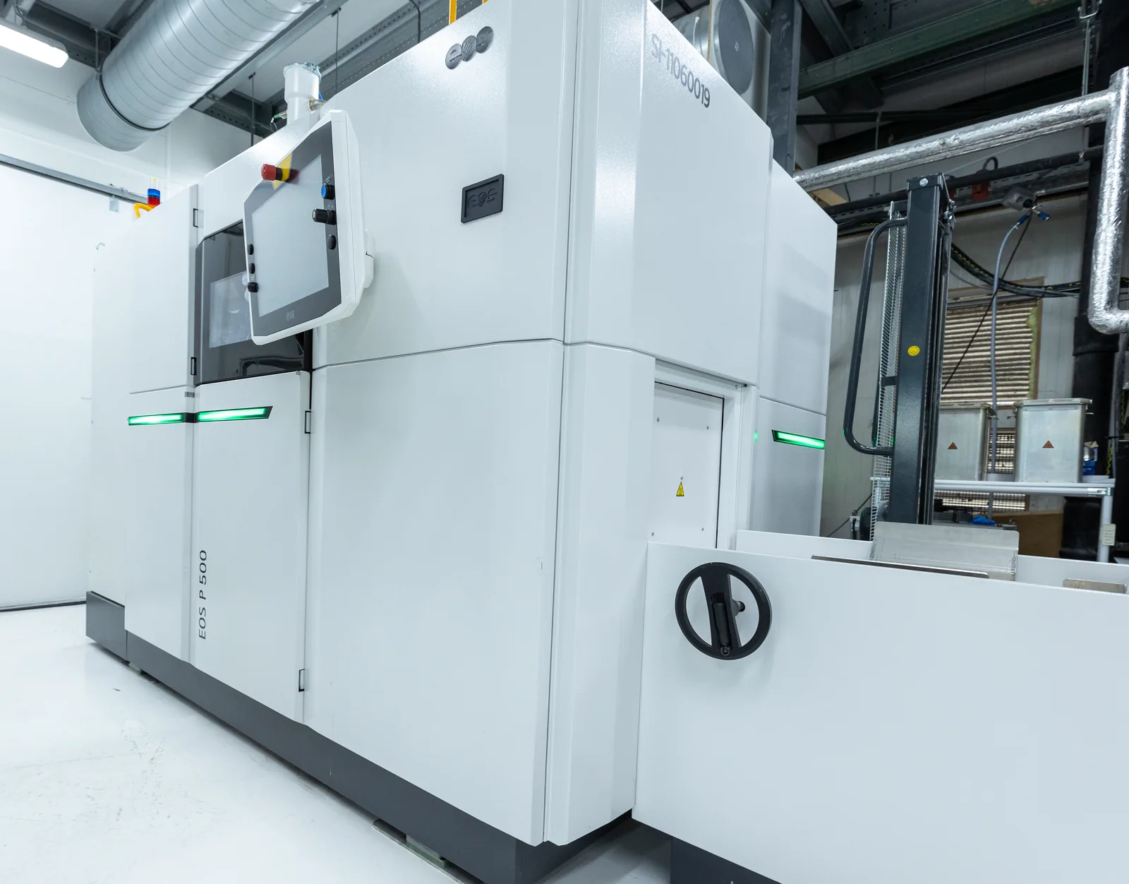 EOS P500 industriële SLS 3D-printer bij Parts on Demand