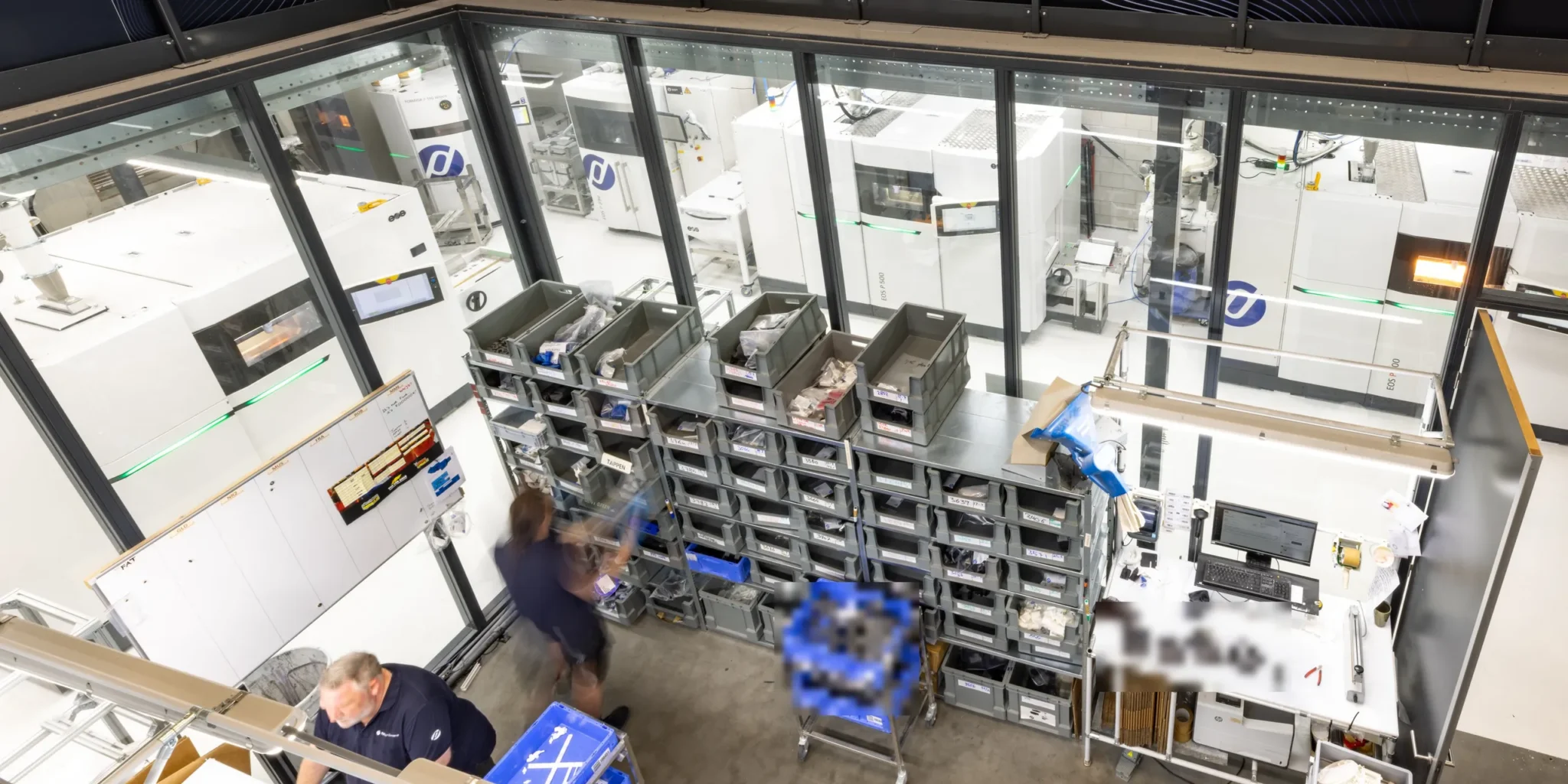 Machine hall overview storage and eos p500 wide 0768 web — Parts on Demand